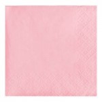 Creative Converting 95158 Classic Pink 3-Ply Guest Towel / Buffet Napkin - 192/Case Creative Converting 95158 Classic Pink 3-Ply Guest Towel / Buffet Napkin - 192/Case