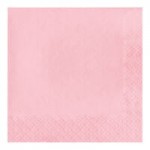Creative Converting 95158 Classic Pink 3-Ply Guest Towel / Buffet Napkin - 192/Case Creative Converting 95158 Classic Pink 3-Ply Guest Towel / Buffet Napkin - 192/Case