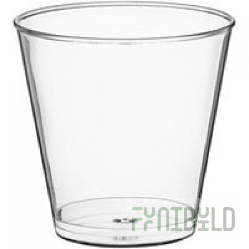 Fineline Savvi Serve 4015-CL 1.5 oz. Clear Hard Plastic Shot Glass - 1,000/Case