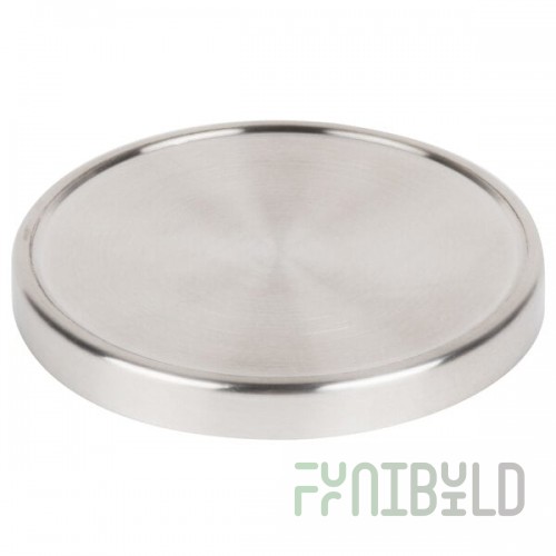 Cal-Mil 1851-4LID Replacement 16 oz. Stainless Steel Small Mixology Jar Lid