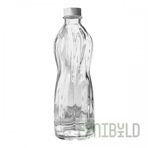 Bormioli Rocco Acqua from Steelite International 25 oz. Glass Water Bottle - 6/Case