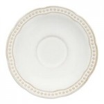 Manette Perls by Zwiesel Fortessa 1.5 oz. White Round Scalloped Stoneware Dipping Bowl with Embossed Pearl Edge - 24/Case Manette Perls by Zwiesel Fortessa 1.5 oz. White Round Scalloped Stoneware Dipping Bowl with Embossed Pearl Edge - 24/Case