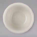 Hall China from Steelite International HL8280AWHA Ivory (American White) 1 oz. Flared China Ramekin - 72/Case Hall China from Steelite International HL8280AWHA Ivory (American White) 1 oz. Flared China Ramekin - 72/Case