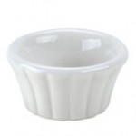 Hall China from Steelite International HL8280AWHA Ivory (American White) 1 oz. Flared China Ramekin - 72/Case Hall China from Steelite International HL8280AWHA Ivory (American White) 1 oz. Flared China Ramekin - 72/Case