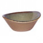 Ariane Splash Beige 1.69 oz. Beige Round Tapered Porcelain Coupe Bowl - 18/Case