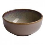 Ariane Splash Beige 1.69 oz. Beige Round Tapered Porcelain Coupe Bowl - 18/Case
