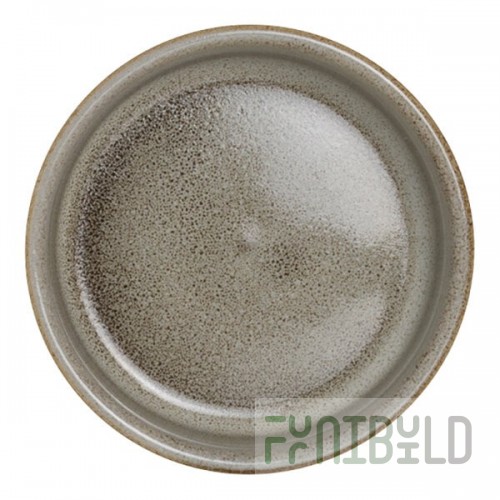 The Potter's Collection by Robert Gordon from Steelite International 2.5 oz. Round Pier Porcelain Ramekin / Condiment Tray - 24/Case