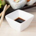 American Metalcraft CSC15 1.5 oz. White Square Porcelain Sauce Cup - 12/Case American Metalcraft CSC15 1.5 oz. White Square Porcelain Sauce Cup - 12/Case
