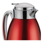 Cilio Venezia 34 oz. Stainless Steel Red Insulated Carafe / Server C543940 Cilio Venezia 34 oz. Stainless Steel Red Insulated Carafe / Server C543940