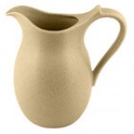 RAK Porcelain Genesis Mat 20.30 oz. Cocoa Porcelain Jug - 4/Case RAK Porcelain Genesis Mat 20.30 oz. Cocoa Porcelain Jug - 4/Case