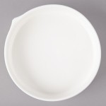 Bon Chef 1400001P Stacked Lines 28 oz. White Porcelain Soup Bowl - 16/Case Bon Chef 1400001P Stacked Lines 28 oz. White Porcelain Soup Bowl - 16/Case