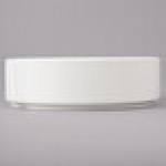 Bon Chef 1400001P Stacked Lines 28 oz. White Porcelain Soup Bowl - 16/Case Bon Chef 1400001P Stacked Lines 28 oz. White Porcelain Soup Bowl - 16/Case