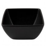 G.E.T. Enterprises BSD23WW Bugambilia 1.6 Qt. Classic Textured Finish White Resin-Coated Aluminum Square China Bowl