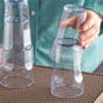 Choice 10 oz. Clear Plastic Paneled Tumbler - 12/Pack Choice 10 oz. Clear Plastic Paneled Tumbler - 12/Pack