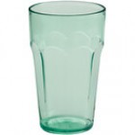 Choice 10 oz. Clear Plastic Paneled Tumbler - 12/Pack Choice 10 oz. Clear Plastic Paneled Tumbler - 12/Pack