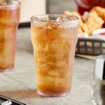 Choice 10 oz. Clear Plastic Paneled Tumbler - 12/Pack Choice 10 oz. Clear Plastic Paneled Tumbler - 12/Pack