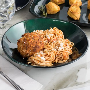 GET Cosmo 1.3 Qt. Green Melamine Irregular Round Bowl - 12/Case GET Cosmo 1.3 Qt. Green Melamine Irregular Round Bowl - 12/Case