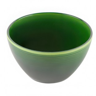 Elite Global Solutions Maya 24 oz. Green Reactive Glaze Round Melamine Bowl - 6/Case Elite Global Solutions Maya 24 oz. Green Reactive Glaze Round Melamine Bowl - 6/Case