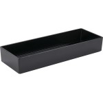 Cal-Mil 1397-13M Cater Choice Black Melamine Box - 7