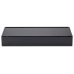Cal-Mil 1397-13M Cater Choice Black Melamine Box - 7