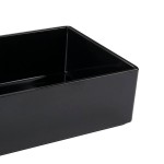 Cal-Mil 1397-13M Cater Choice Black Melamine Box - 7
