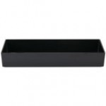 Cal-Mil 1397-13M Cater Choice Black Melamine Box - 7
