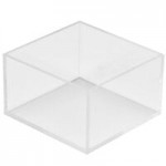 Cal-Mil 1397-13M Cater Choice Black Melamine Box - 7