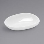 American Metalcraft 7 oz. White Mini Melamine Bowl with Handles American Metalcraft 7 oz. White Mini Melamine Bowl with Handles