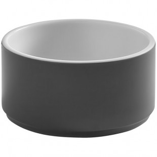 American Metalcraft Unity 10 oz. Round Melamine Graphite Bowl American Metalcraft Unity 10 oz. Round Melamine Graphite Bowl
