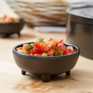 Carlisle 087303 Melamine 3 oz. Molcajete Ramekin - 48/Case Carlisle 087303 Melamine 3 oz. Molcajete Ramekin - 48/Case