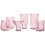 Acopa Pangea 13 oz. Mauve Stemless Wine Glass - 12/Case