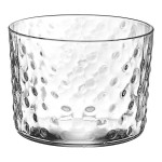 Acopa 7.5 oz. Hobnail Cylindrical Glass Votive Candle Holder - 12/Case