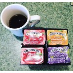 Smucker's Concord Grape Jelly, Strawberry Jam, & Orange Marmalade .5 oz. Portion Cups - 200/Case