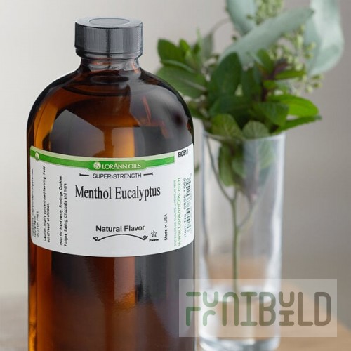 LorAnn Oils 4 fl. oz. All-Natural Menthol-Eucalyptus Super Strength Flavor