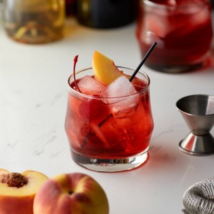 Monin Premium Stone Fruit Flavoring Syrup 750 mL