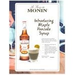 Monin Premium Maple Pancake Flavoring Syrup 750 mL