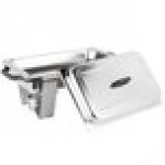 Vollrath 99860 9 Qt. Dakota Chafer Rectangular Full Size Complete Set