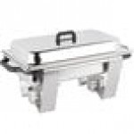 Vollrath 99860 9 Qt. Dakota Chafer Rectangular Full Size Complete Set