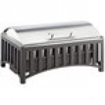 Vollrath 99860 9 Qt. Dakota Chafer Rectangular Full Size Complete Set