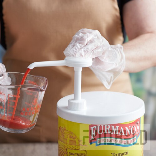 TableCraft 662160 1 oz. Condiment Pump Kit with 6 5/16