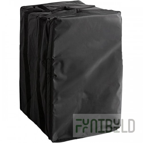 American Metalcraft BLBAG26 Deluxe Black Polyester Replacement Pizza Delivery Bag, 19