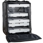American Metalcraft BLBAG26 Deluxe Black Polyester Replacement Pizza Delivery Bag, 19