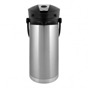 Service Ideas ErgoServ® 3 Liter Stainless Steel Lined Commercial Airpot with Lever 10-00189-000
