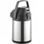 Acopa 2.5 Liter Stainless Steel Lined Airpot with Metal Lever