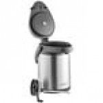 Acopa 2.5 Liter Stainless Steel Lined Airpot with Metal Lever