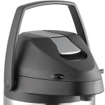 Acopa 2.5 Liter Stainless Steel Lined Airpot with Metal Lever