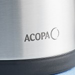 Acopa 2.5 Liter Stainless Steel Lined Airpot with Metal Lever