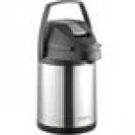 Acopa 2.5 Liter Stainless Steel Lined Airpot with Metal Lever