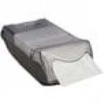 San Jamar H5004CL Mini Interfold Venue Countertop Napkin Dispenser - Clear