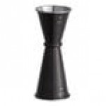 Acopa 1 oz. & 1.5 oz. Black Classic Jigger Acopa 1 oz. & 1.5 oz. Black Classic Jigger
